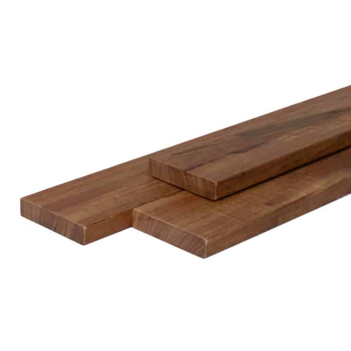 Hardhouten latten 19x90cm.