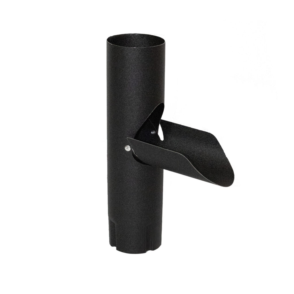 Gecoat staal regentonvuller zwart